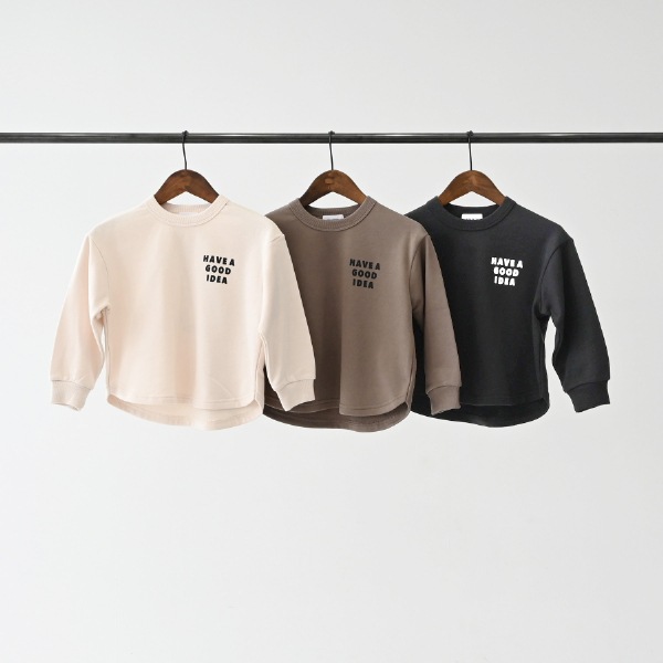 【25FW】goodidea トレーナー / アッシュグレー