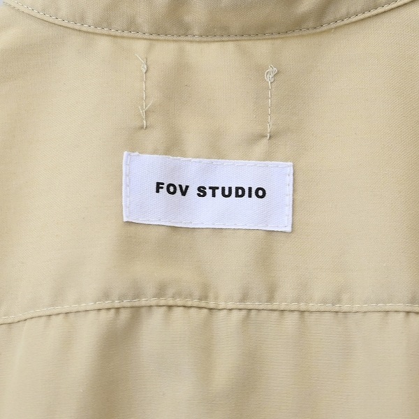 【25FW】マオカラーシャツ / グレージュ