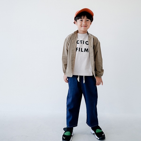 【25FW】マオカラーシャツ / グレージュ