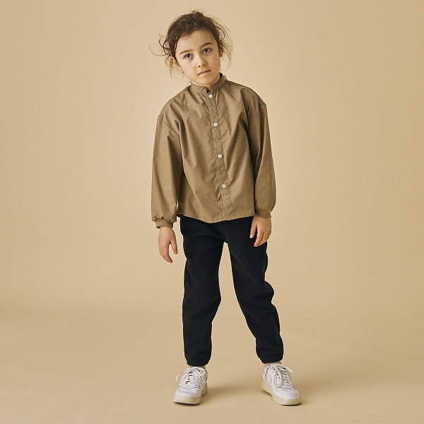 【25FW】マオカラーシャツ / グレージュ