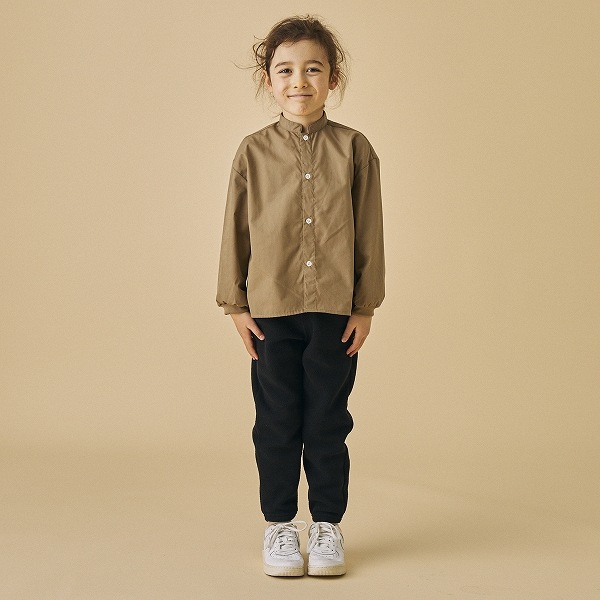 【25FW】マオカラーシャツ / グレージュ