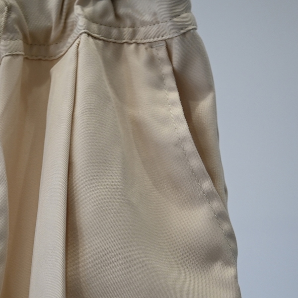 【25FW】ワイドフレアパンツ / チャコールグレー