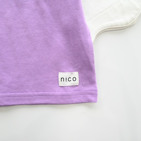 【25FW】おばけ袖 ロングＴシャツ / ラベンダー