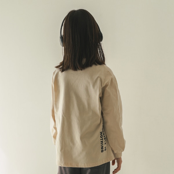 【25FW】GOOD TIME ロングTシャツ / サンド