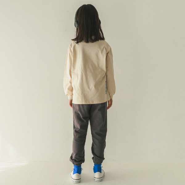 【25FW】GOOD TIME ロングTシャツ / サンド