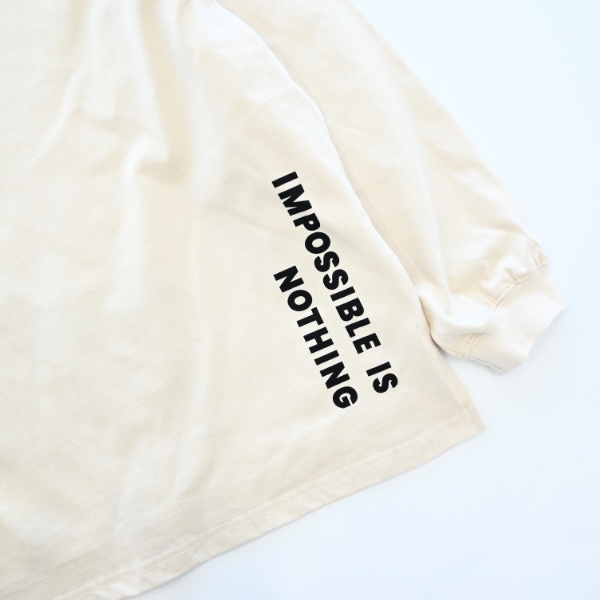 【25FW】GOOD TIME ロングTシャツ / サンド