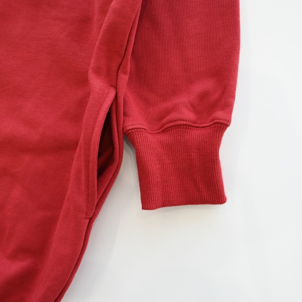 【25FW】DREAMY スウェットワンピース / レッド