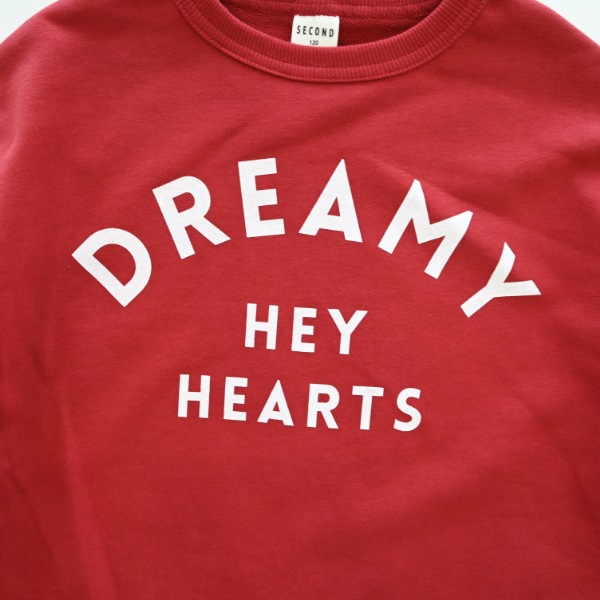 【25FW】DREAMY スウェットワンピース / レッド