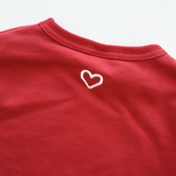 【25FW】DREAMY スウェットワンピース / レッド