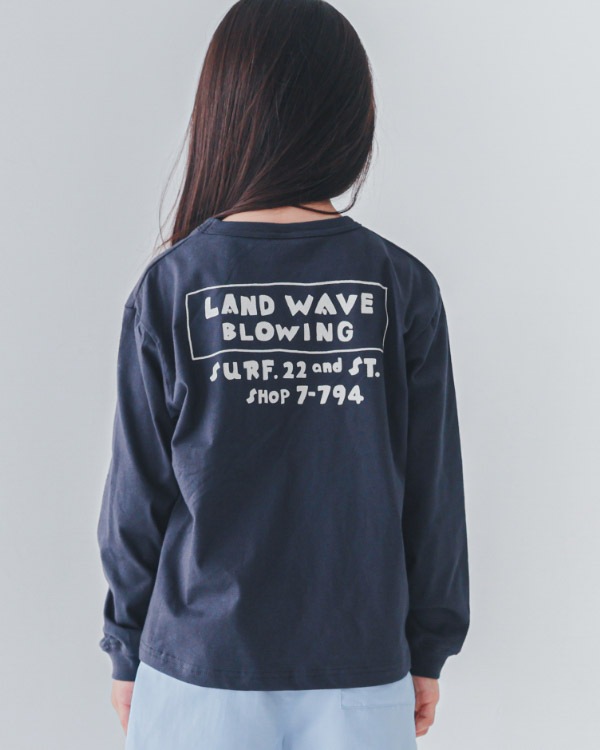 【セカンド】LONG BEACHロングＴシャツ / ネイビー