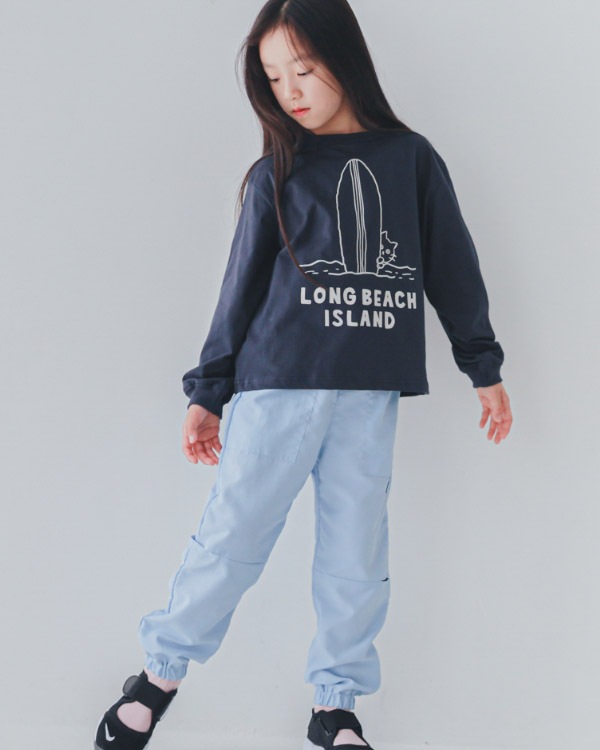 【セカンド】LONG BEACHロングＴシャツ / ネイビー