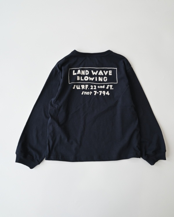 【セカンド】LONG BEACHロングＴシャツ / ネイビー