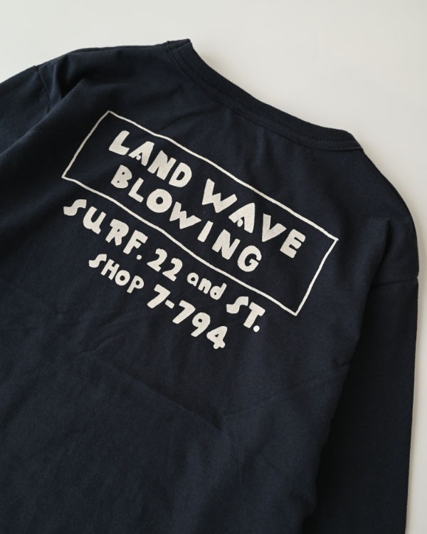 【セカンド】LONG BEACHロングＴシャツ / ネイビー