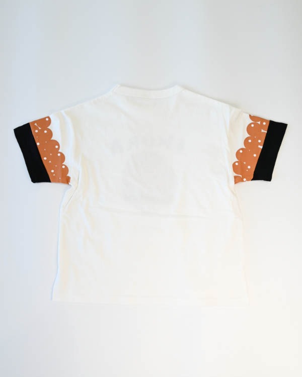 【ニコフラート】いくらづくし Tシャツ / オフホワイト