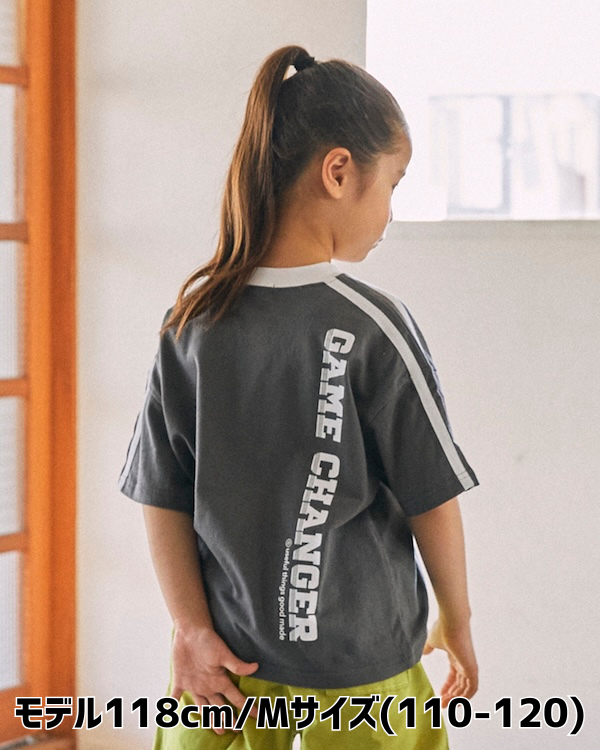 【ジェネレーター】GAME CHANGER Tシャツ / チャコールグレー