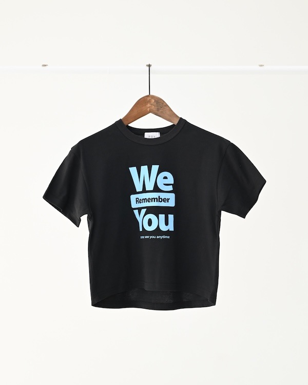 【フォブ】WE YOU Tシャツ / ブラック  