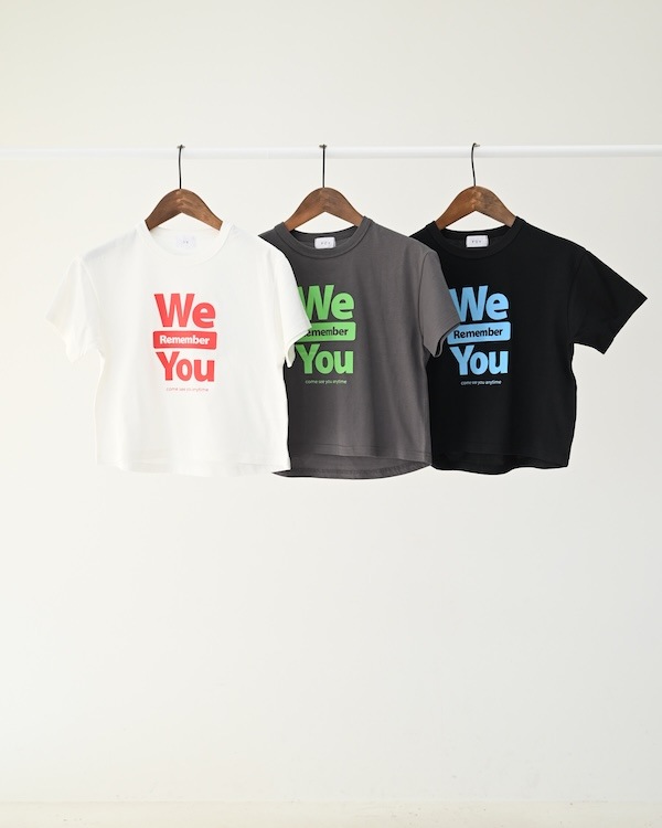 【フォブ】WE YOU Tシャツ / ブラック  