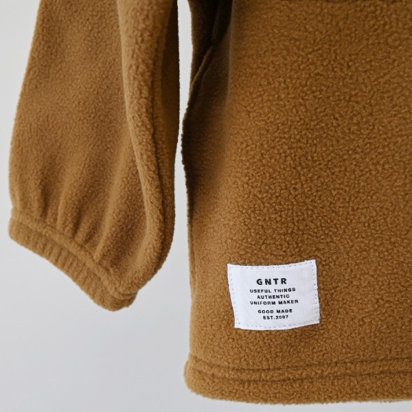 【25FW】フリーススタンドカラーJK / 杢グレー