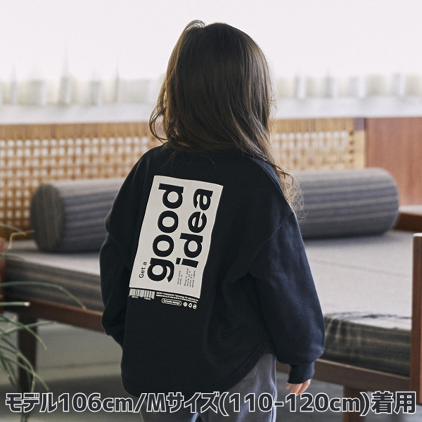 【25FW】goodidea トレーナー / ブラック