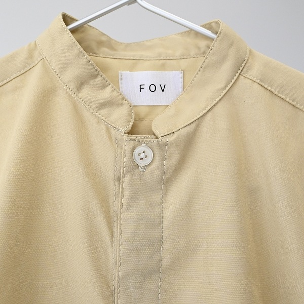 【25FW】マオカラーシャツ / ベージュ