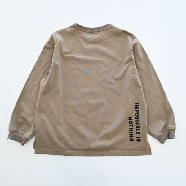【25FW】GOOD TIME ロングTシャツ / ベージュ