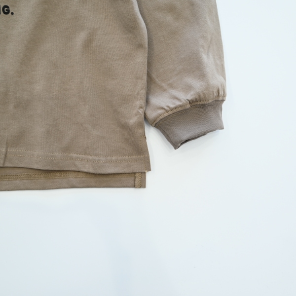 【25FW】GOOD TIME ロングTシャツ / ベージュ