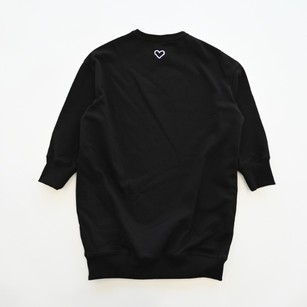 【25FW】DREAMY スウェットワンピース / ブラック