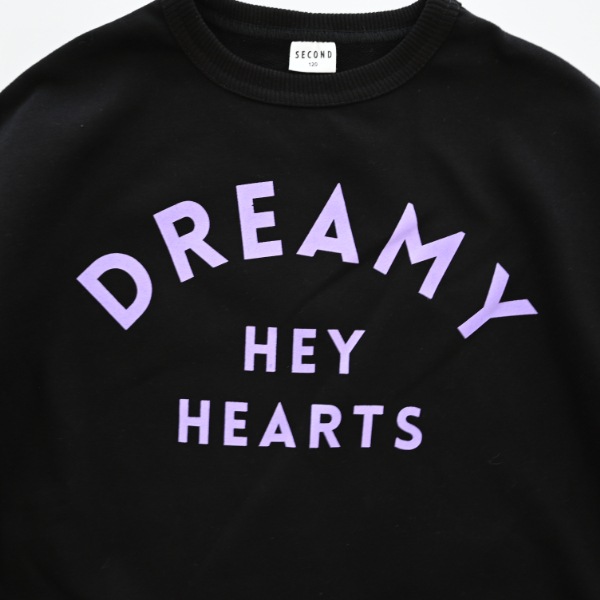 【25FW】DREAMY スウェットワンピース / ブラック