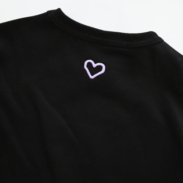 【25FW】DREAMY スウェットワンピース / ブラック