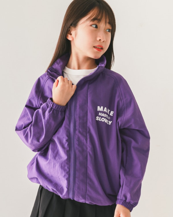 【26PS】ナイロンブルゾン / パープル