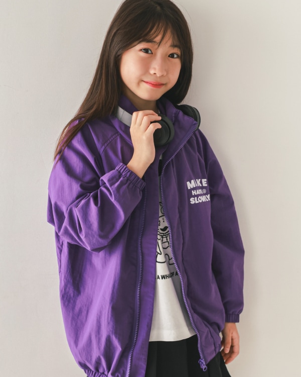 【26PS】ナイロンブルゾン / パープル