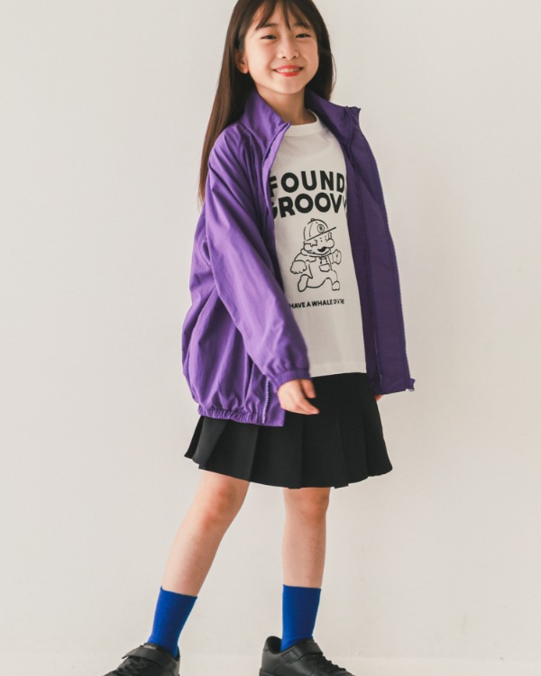 【26PS】ナイロンブルゾン / パープル