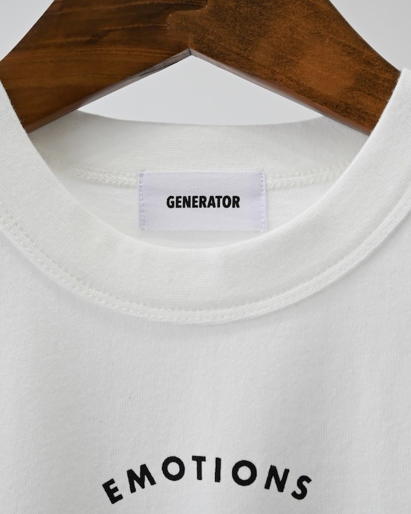 【26PS】First Steps Tシャツ / チャコールグレー