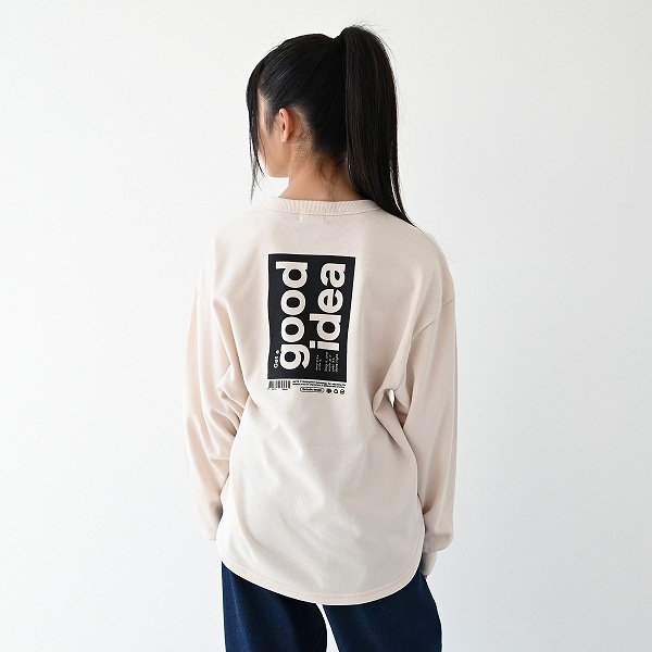 【25FW】goodidea トレーナー / アイボリー
