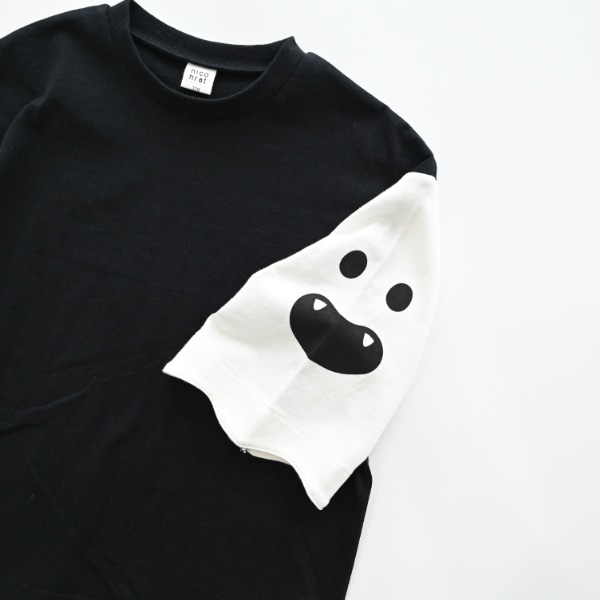 【25FW】おばけ袖 ロングＴシャツ / ブラック