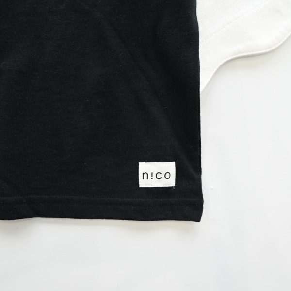 【25FW】おばけ袖 ロングＴシャツ / ブラック