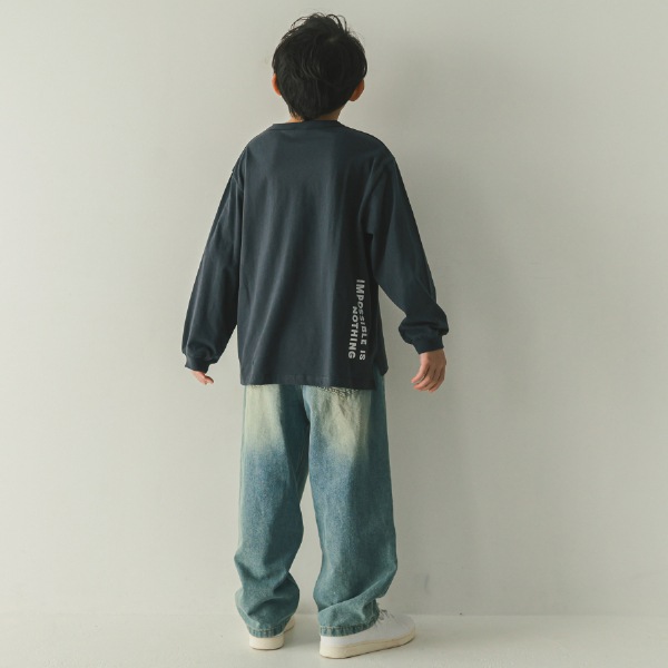 【25FW】GOOD TIME ロングＴシャツ / チャコールグレー