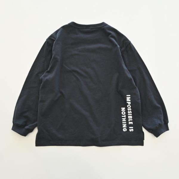 【25FW】GOOD TIME ロングＴシャツ / チャコールグレー