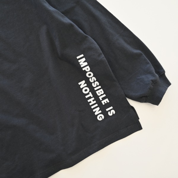 【25FW】GOOD TIME ロングＴシャツ / チャコールグレー