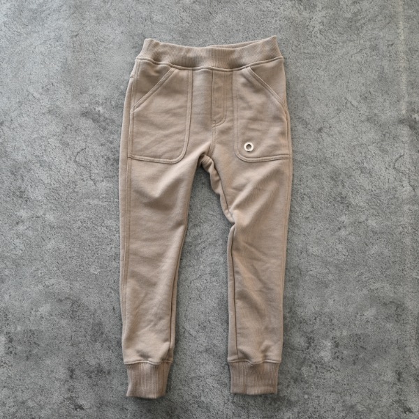 【25FW】スウェット リブロングパンツ / ベージュ
