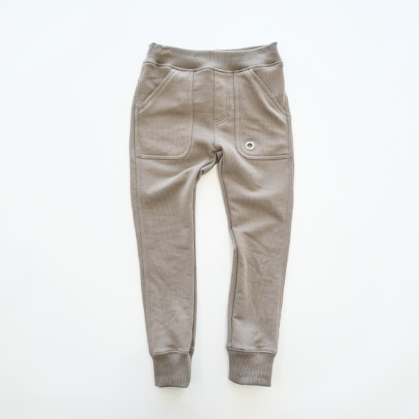 【25FW】スウェット リブロングパンツ / ベージュ