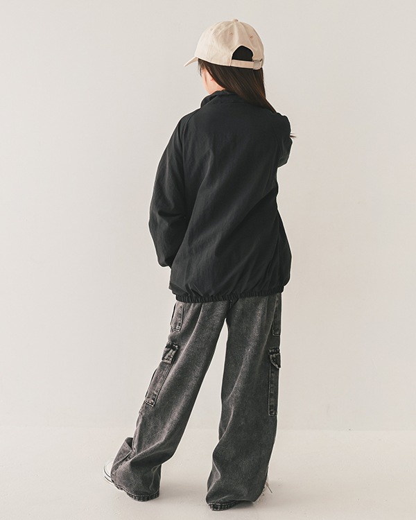 【26PS】ナイロンブルゾン / ブラック