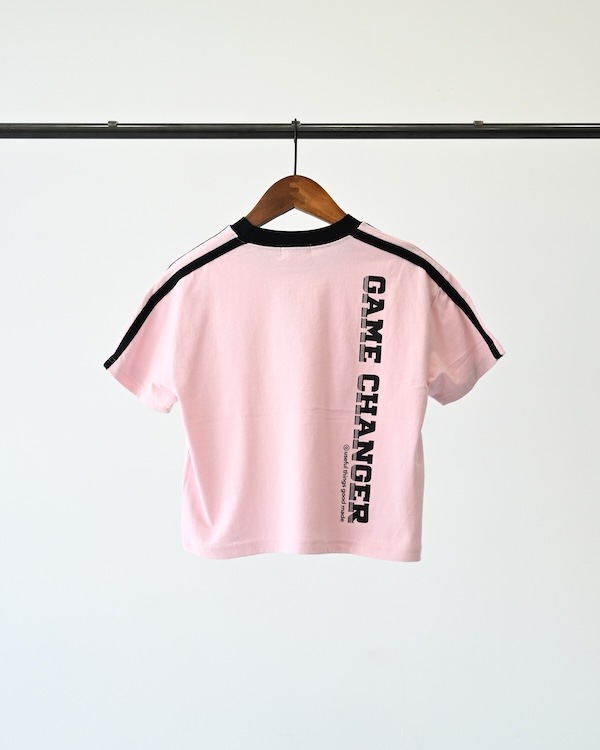 【ジェネレーター】GAME CHANGER Tシャツ / ピンク