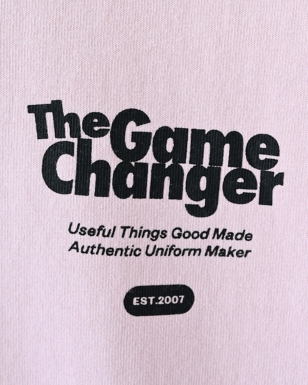 【ジェネレーター】GAME CHANGER Tシャツ / ピンク