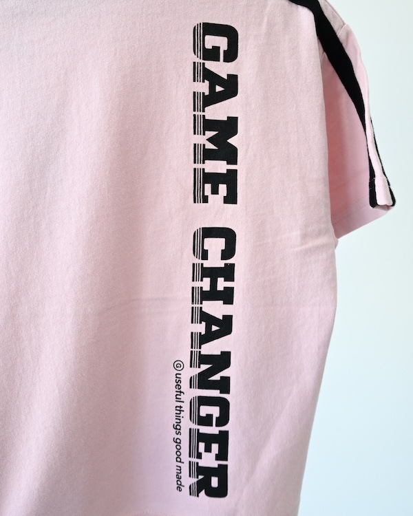 【ジェネレーター】GAME CHANGER Tシャツ / ピンク