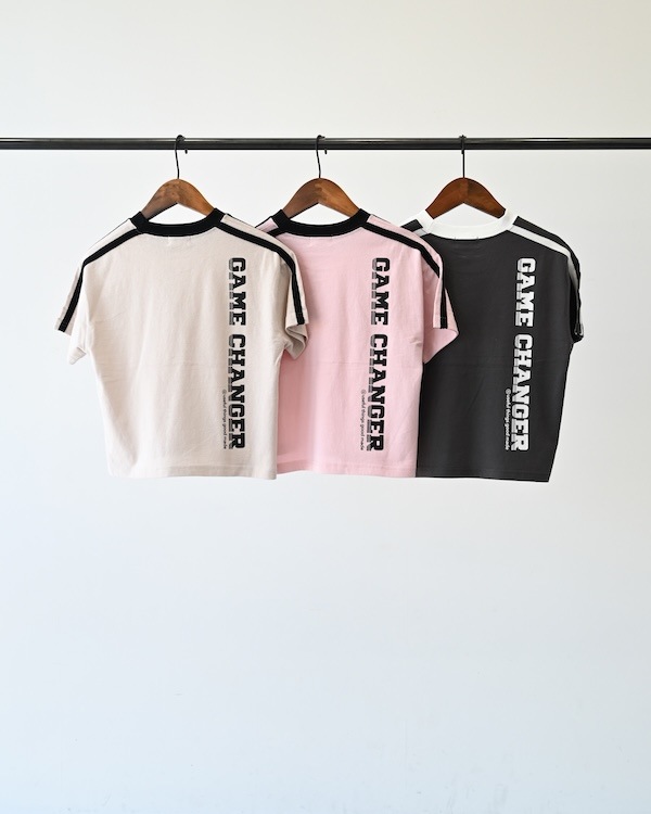 【ジェネレーター】GAME CHANGER Tシャツ / ピンク