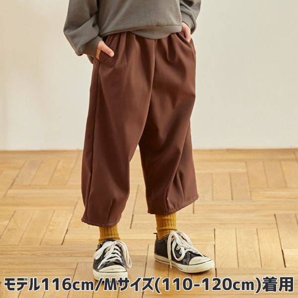 【25FW】タックバレルパンツ / ブラウン