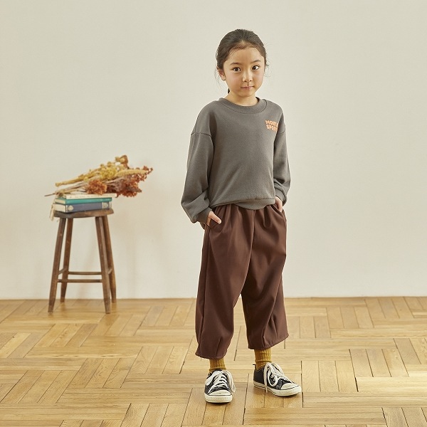 【25FW】タックバレルパンツ / ブラウン