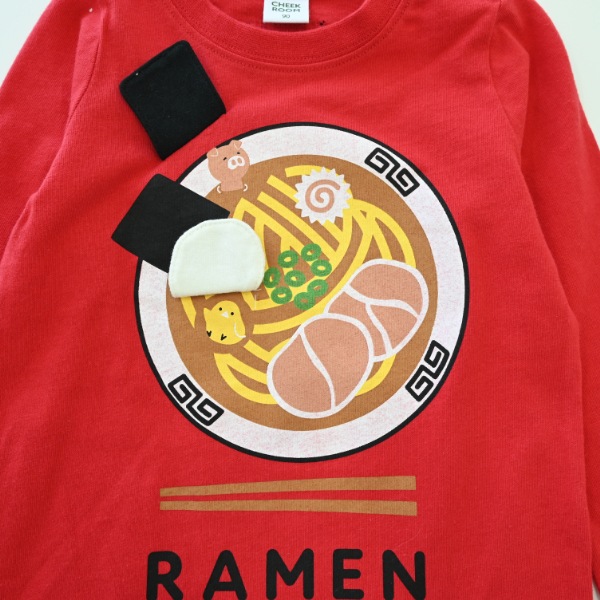 【25FW】ラーメン ロングＴシャツ / レッド