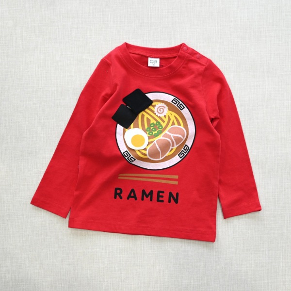 【25FW】ラーメン ロングＴシャツ / レッド